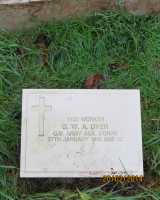 CWGC memorial plaque to Gertrude Dyer